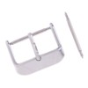 Baoblaze Silver Polished Shoulders Clasp Tongue Buckle Watch Band Accessories