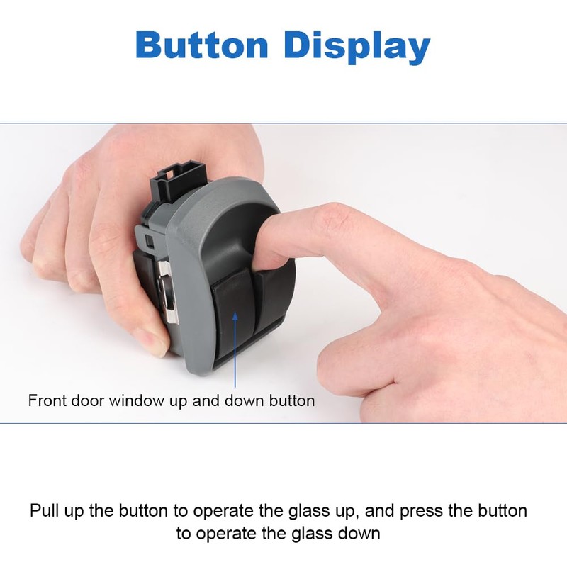 WMPHE Dual Door Window Switch Glass Control Compatible with Paccar