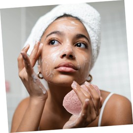 Outanaya Makeup Remover Sponge Face Cleansing Exfoliating Tool for Gentle Makeup Removal and Deep Pore Cleansing Reusable and Easy to Use Women
