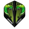 RED DRAGON Airwing Unique Moulded Peter Wright Snakebite Green V-Standard