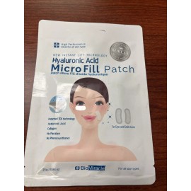 Peach Slices BioMiracle instant lift Hyaluronic Acid MICRO FILL PATCH Needle eyes/smile lines