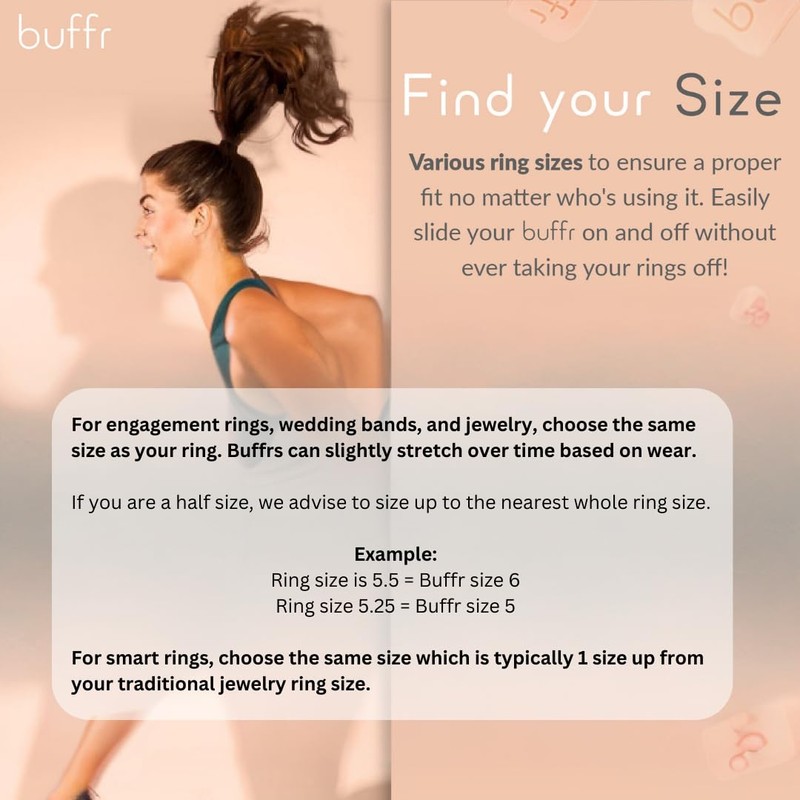 BUFFR Silicone Ring Protector for Working Out – Wedding Ring