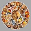 50PCS Lion Stickers,Lion Stickers,Teens Boys and Girls Sticker Pack Vinyl
