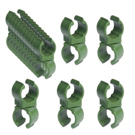 Itisyou Posts, Joints, Post Clips, Gardening Supplies, Stanches, Adjustable, Connected, Fixed, Gardening Posts, Set of 30 (0.6 inches (16 mm)