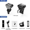 Roomark Bike Headlight Waterproof Bicycle light Head Lamp Front USB