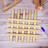 Lugailly 1/2" x 12" Square Wood Dowels Wooden Dowel Rods