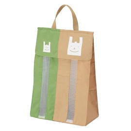 OUNONA Trash Bag Stocker, Shopping Bag Stocker, Trash Bag Storage, Visible Contents, Large and Small Sorting, Kitchen Storage