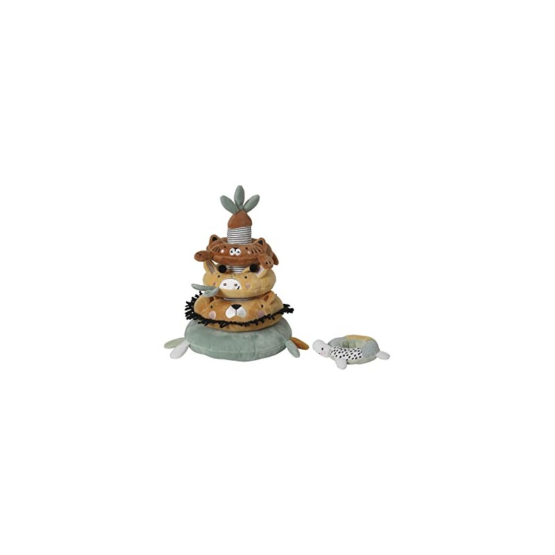 VERTBAUDET Stacking Tower in Tanzanie Fabric, Multi-Colour