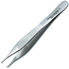 Dental Adson Kocher Tweezer 12cm 1x2 Rat Tooth Dental Plier Forcep Stainless Steel Instruments