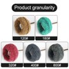 FPPO 100PCS Abrasive Buffing Polishing Wheel Set for Rotary Tool,Mini