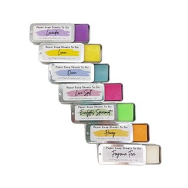 Soap Sheets-Handmade Soap Sheets-Single Use Soap-Travel Soap-Camp Soap-Hiking Soap-Poket Soap-Paper Soap