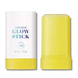 Sunscreen Stick, Sunscreen SPF 50+, Sun Stick for a Face Body, Face Sun Cream SPF 50, Suncream Face Stick for Dewy Glow, Water Resistant, Non-Greasy, Refreshing, Travel Size, 20g