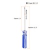 sourcing map Magnetic Y-Type Screwdriver 75mm Length 3.0Y Carbon Steel