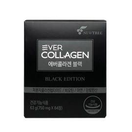 Ever Collagen Ever Collagen Black 750mg x 84 tablets 1ea / 에버콜라겐 에버콜라겐 블랙 750mg x 84정 1개