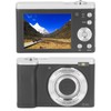 44MP Digital Camera 2.8in IPS Touch Screen 5K Dual Lens