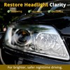 Headlight Restoration Wipes, 2-Step No Sanding Kit
