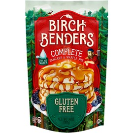 Birch Benders Gluten Free Pancake and Waffle Mix, 14 Ounce (Pack of 4)