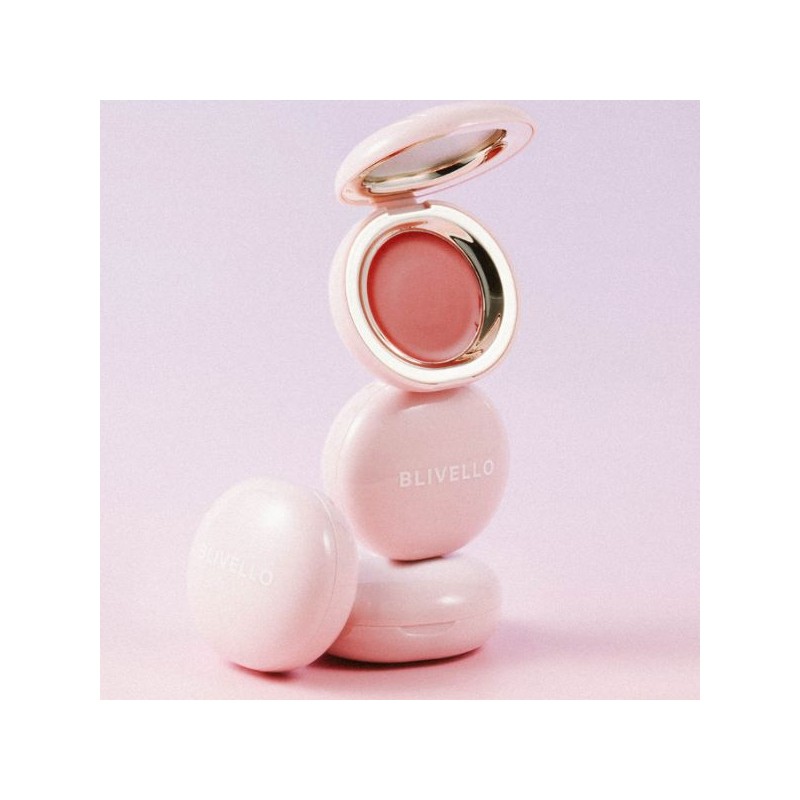 BLIVELLO Dew Drop Lip & Cheek Balm 2g, Color:01 Sunset