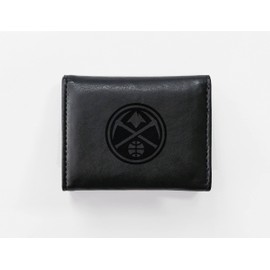 Rico Industries Laser Engraved Trifold Wallet, Denver Nuggets,Black