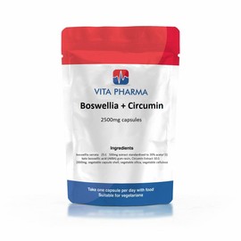 VITA PHARMA Boswellia + Circumin 2500mg 60 Capsules