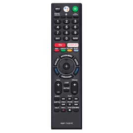 VINABTY RMF-TX301E Replacement Voice Remote Control fit for Sony TV KD-49XF8505 KD-49XF9005 KD-43XF7596 KD-43XF8599 KD-49XE8096 KD-49XF8577 KD-65XF8599 KD-55XF8599 KDL-49WF804 KD-43XE8005