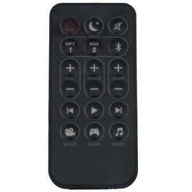 RE9220-1 Remote Control Replacement - New RE9220 1 Replaced Remote Control fit for SPolk Sound Bar RE9220-1 RE92201 Soundbar System Remote Controller