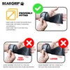 BEAR GRIP Multi Grip Straps/Hooks, Premium Heavy duty weight lifting