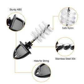 15 Beer Faucet Tap Plug Brush for Beer Faucet Plug Draft Beer Tap Cover Tap Plugs Beer Brush Plugs Beer Faucet Brush Caps Cover Beer Faucet Kegging Tap Cleaning Brush- 15 Pack keg Beer Tap Brush Plug