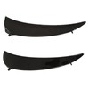 Gloss Black Front Bumper Fog Grille Air Vent Trims Replacement