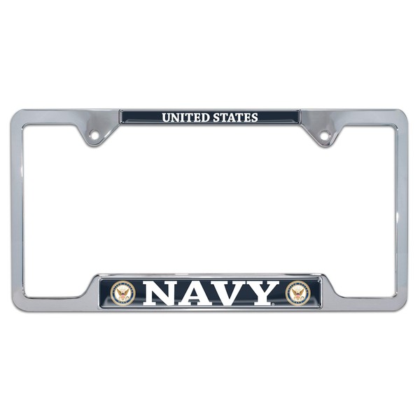 Elektroplate United States Navy Color Open License Plate Frame