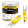 Wirefy Heat Shrink Fork Connectors #8 - Marine Grade Fork