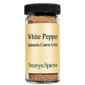 White Pepper Coarse By Penzeys Spices 2.0 oz 1/2 cup jar (Pack of 1)