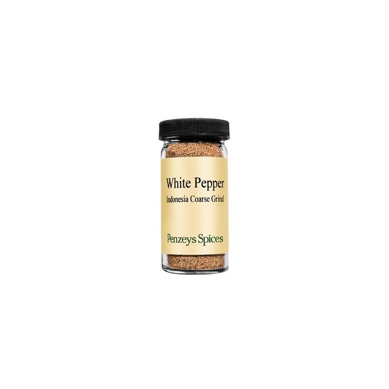 White Pepper Coarse By Penzeys Spices 2.0 oz 1/2 cup