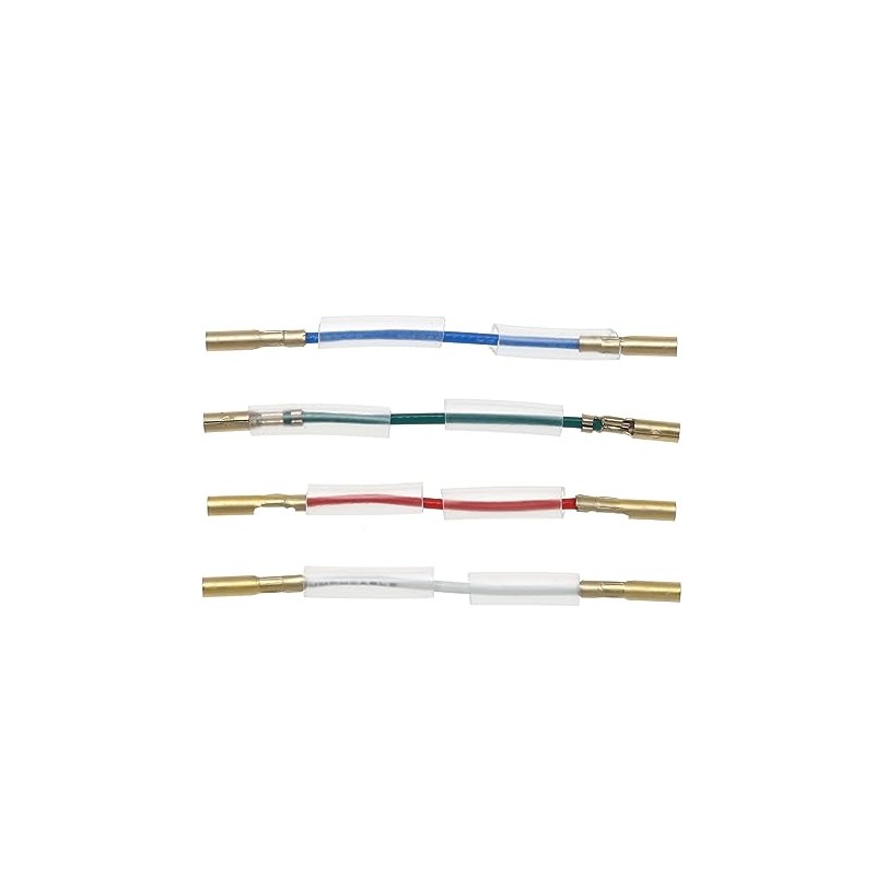 EMSea 4Pcs Oxygen Free Copper Lead Wires Stereo Headshell Wire
