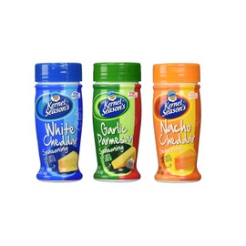 Kernel Season's, Nacho Cheddar. White Cheddar, Garlic Parmesan, 1 of Each, Pack Of 3