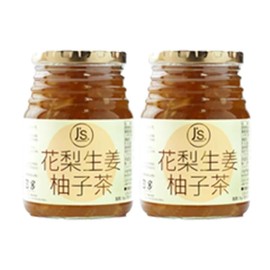 J's Kari Ginger Yuzu Tea 20.5 oz (580 g) x 2 Piece Set, Room Temperature Flight*Box Crushed Item