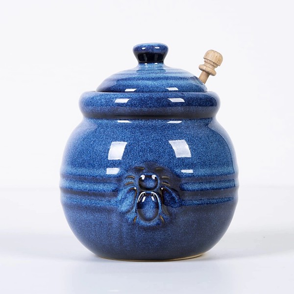 Does not apply Ceramic Honey Pot with Lid and Dipper,