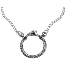 Alchemy Gothic Sophia Serpent Necklace Necklace Silver-Coloured