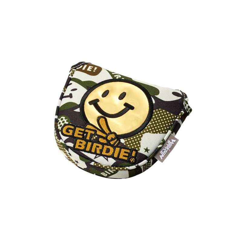 WINWIN STYLE GET BIRDIE! CAMO Putter Cover Pin Type/Mallet Type