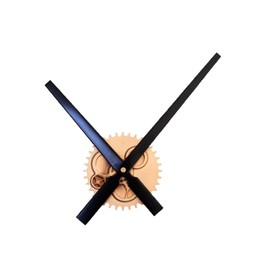 BIUDECO Fashion Wall Hanging Clock Vintage Gear Design Large Pointer Safe Material Multi-use for Bedroom Living Room