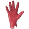 Quivano Womens Leather Gloves - Classic Style With Soft Fabric