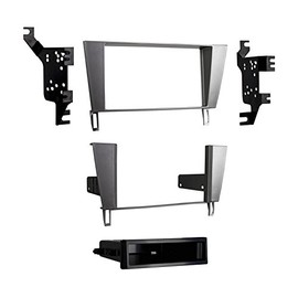 Metra Electronics 99-8161S Double DIN Dash Kit for Select 2002-2010 Lexus SC430 Vehicles (Silver)