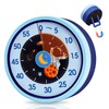Visual Timer, 60 Minutes Magnetic Precise Mechanical Kitchen Timer, Stainless