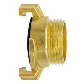 VARIOSAN Geka System Quick Coupling External Thread 12319 3/8 Inch External Thread Blank Brass
