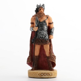 Veronese Design 3 3/8 Inch Odin The Norse All Father Hand Painted Polyresin Miniature Figurine