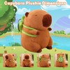 BIMENDOS Juguetes de Peluche Suaves de Capybara,30cm Capybara Peluche,Siesta y