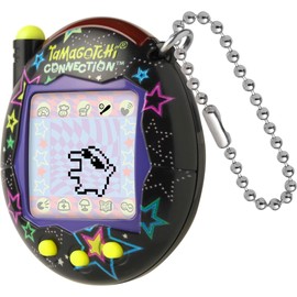 TAMAGOTCHI Bandai Connection Digital Pet Neon Stars Shell Virtual Pet Electronic Toy With Infra-Red Connection For Shared Fun | Kids Toys For Girls And Boys Are Great Japanese Gifts