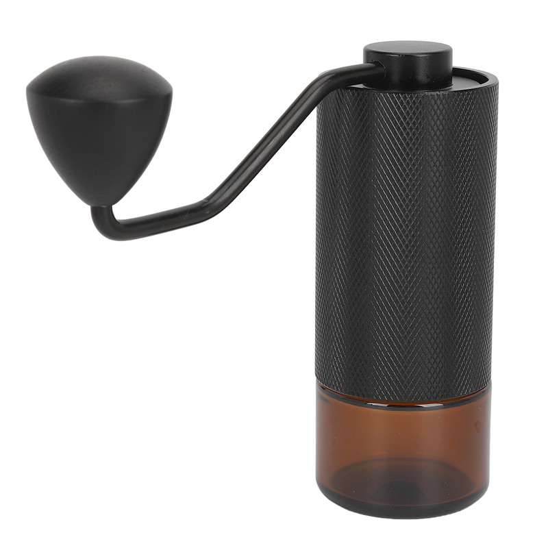 Manual Coffee Bean Grinder Multifunction CNC Steel Core Adjustable Thickness