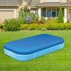 Ｂｅｓｇａ Pool Cover Rectangle Swimming Pool Cover Pool Tarp Dustproof