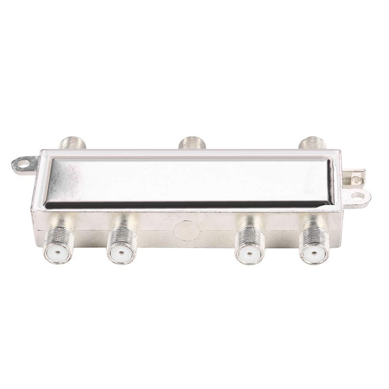 Wendry 6 Way Coaxial Cable Splitter, 5-1000MHz CATV TV Antenna